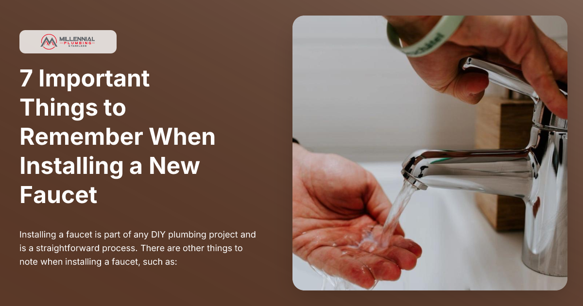 7 Important Things to Remember When Installing a New Faucet ...